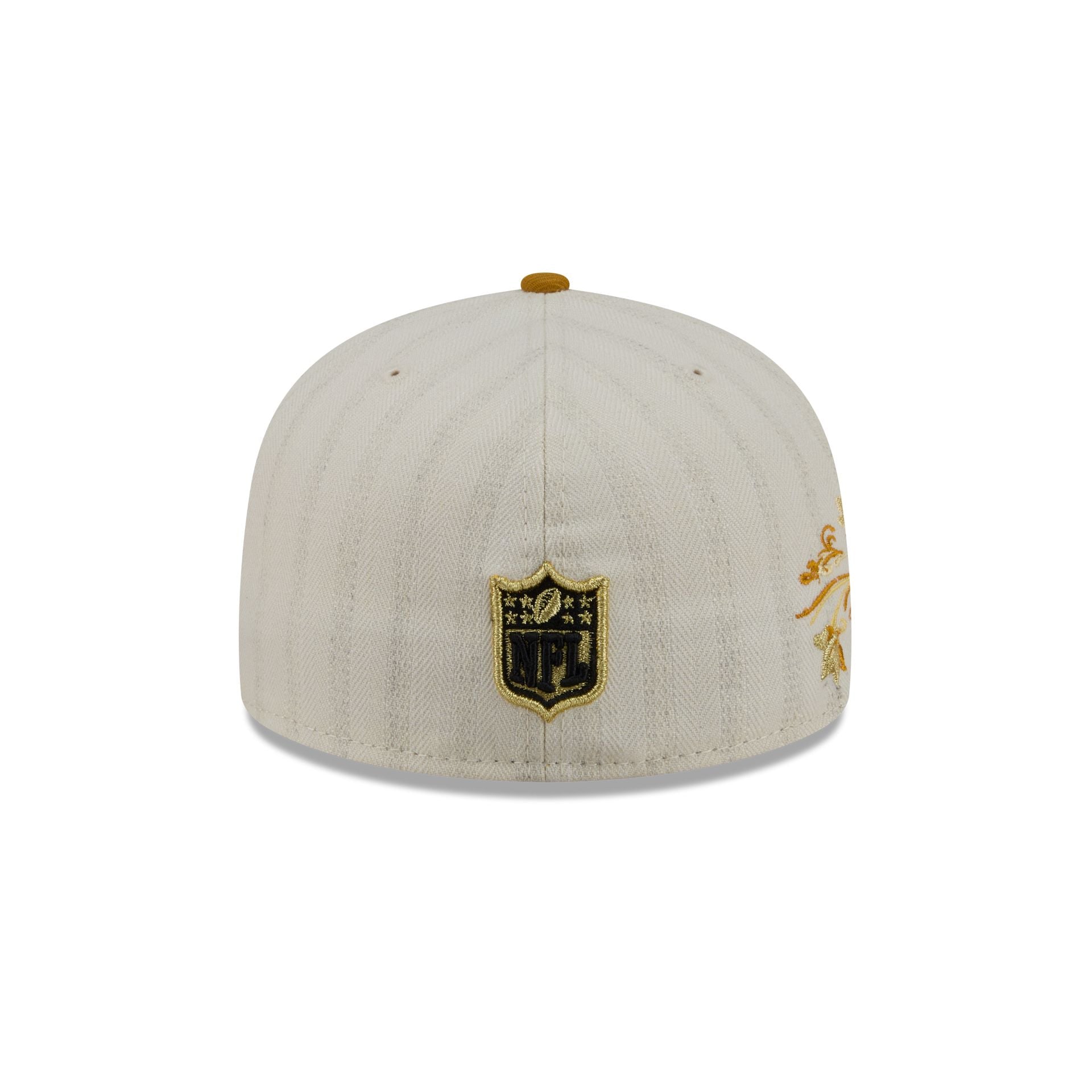 Baltimore Ravens Chrome Herringbone 59FIFTY Fitted Hat - Image 6