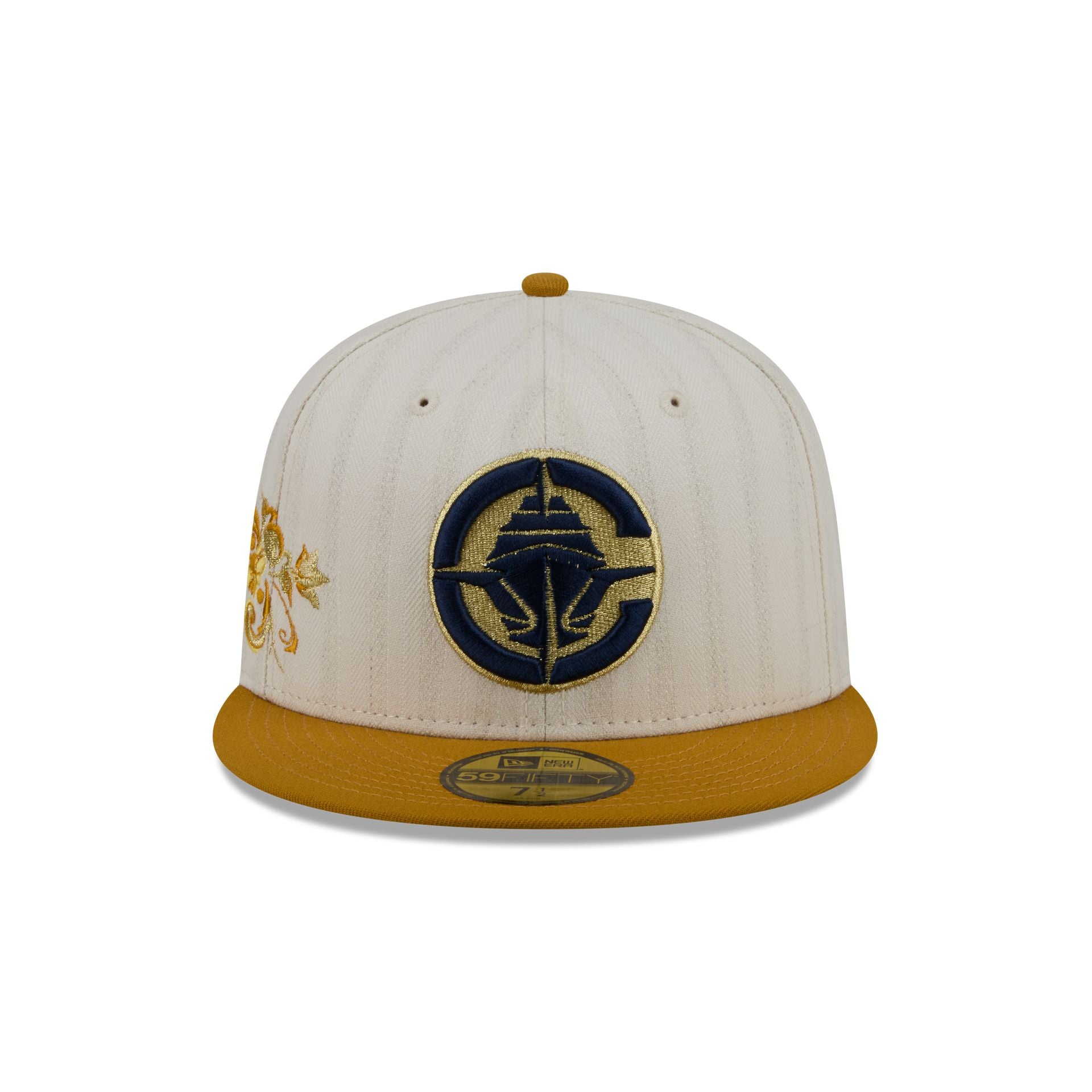 Los Angeles Clippers Chrome Herringbone 59FIFTY Fitted Hat - Image 2