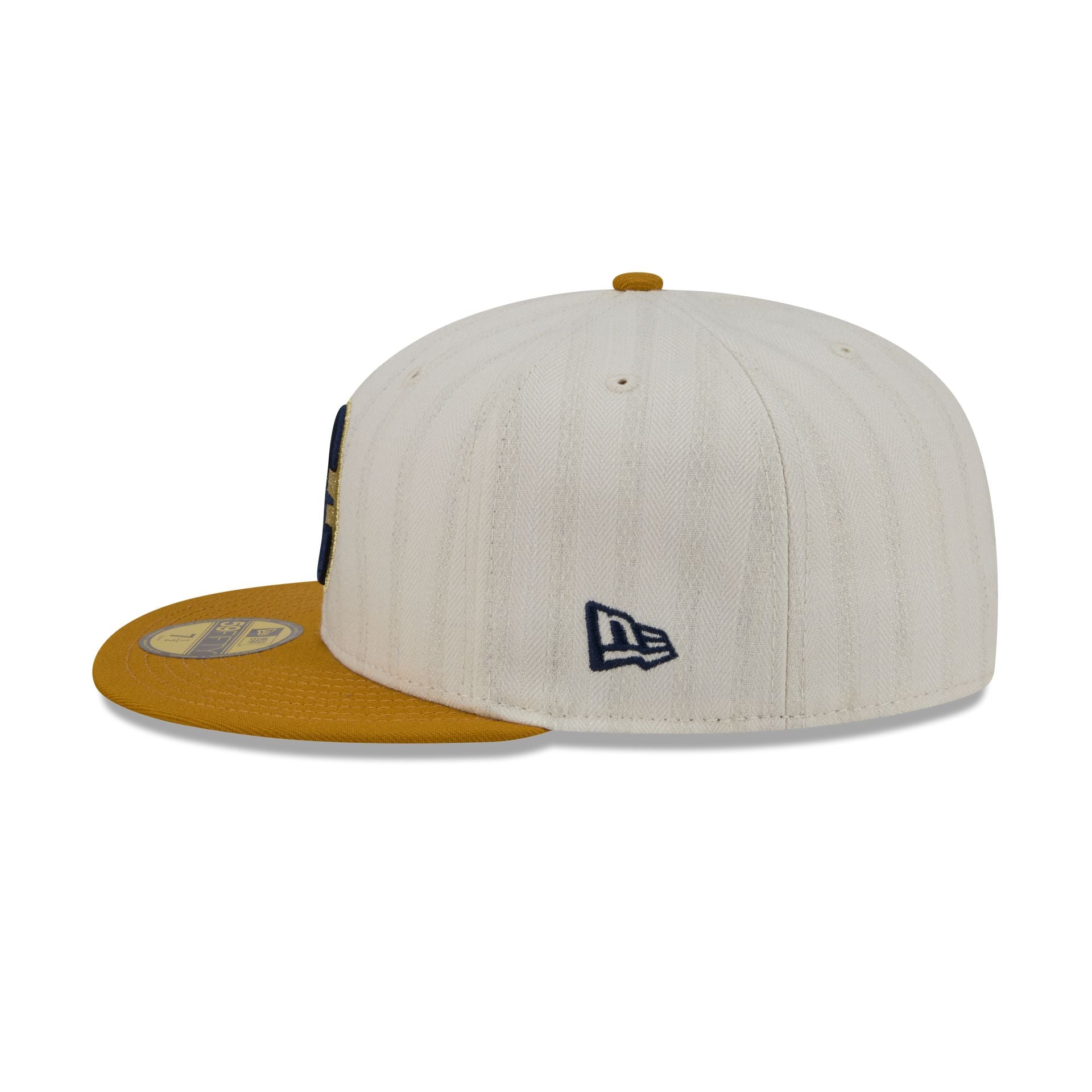 Los Angeles Clippers Chrome Herringbone 59FIFTY Fitted Hat - Image 5