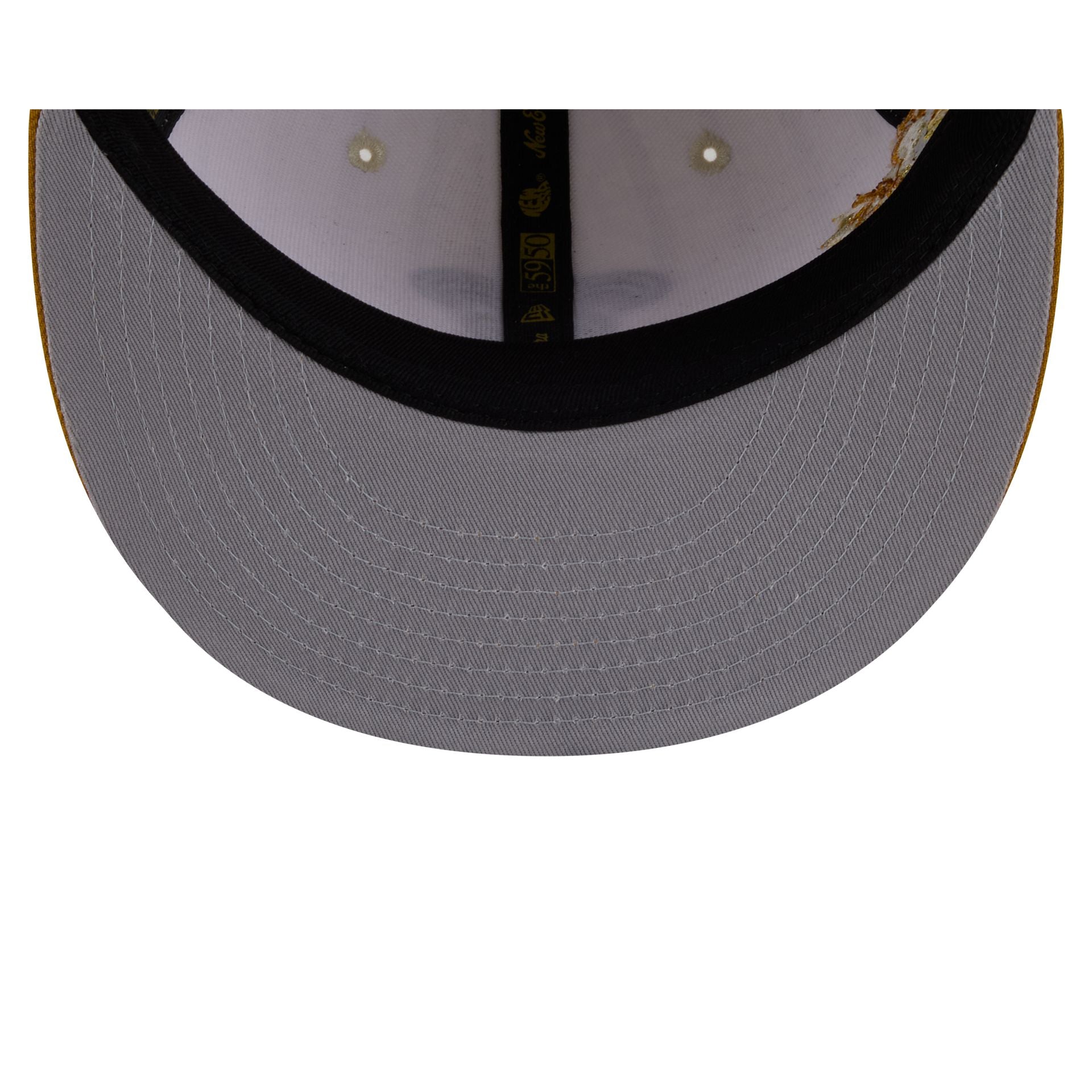 New Orleans Saints Chrome Herringbone 59FIFTY Fitted Hat - Image 7
