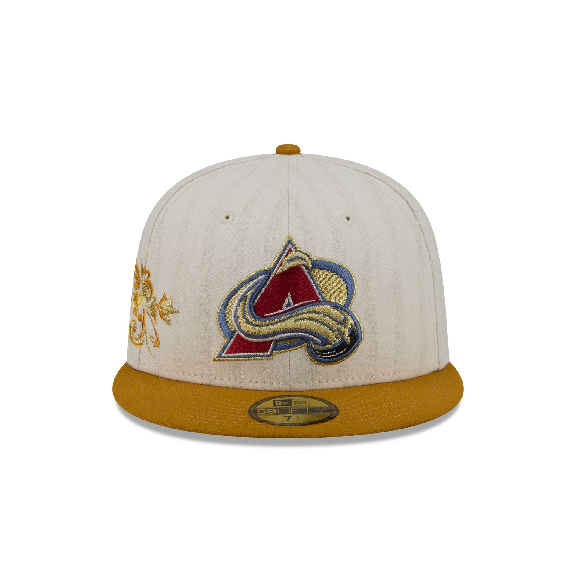 Colorado Avalanche Chrome Herringbone 59FIFTY Fitted Hat - Image 2