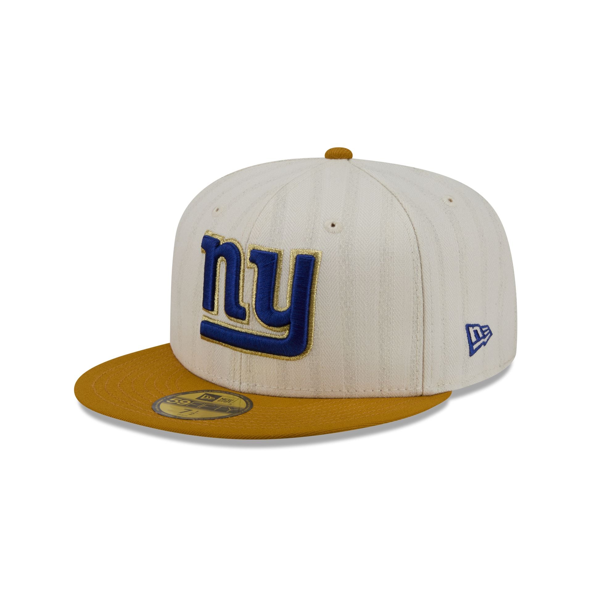 New York Giants Chrome Herringbone 59FIFTY Fitted Hat - Image 3