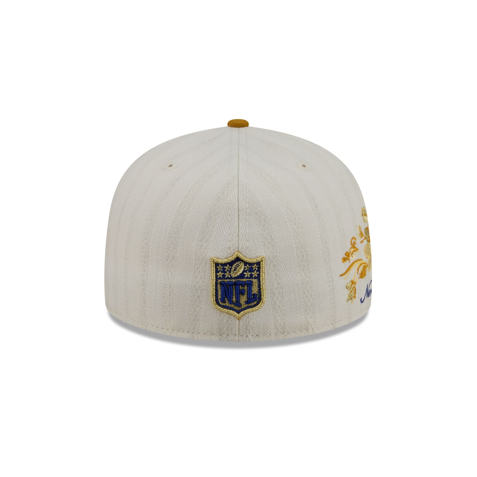 New York Giants Chrome Herringbone 59FIFTY Fitted Hat - Image 6