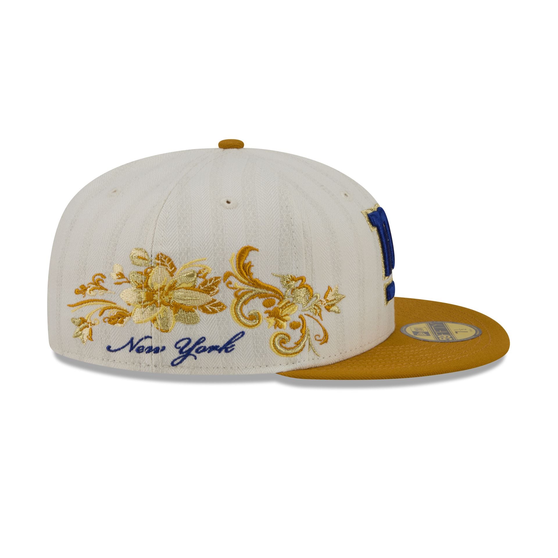 New York Giants Chrome Herringbone 59FIFTY Fitted Hat - Image 4