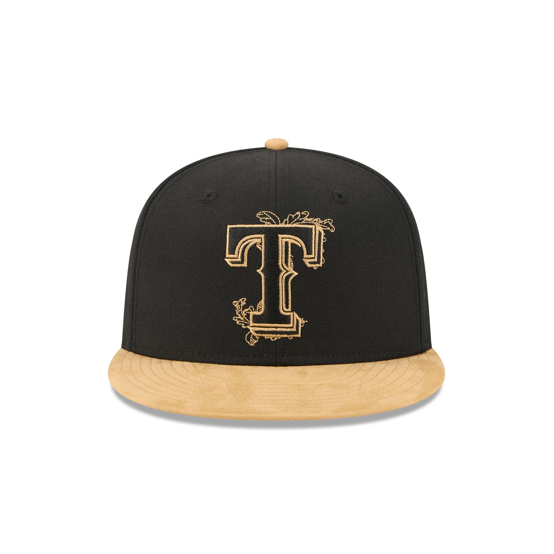 Texas Rangers Black Wool 59FIFTY Fitted Hat - Image 2