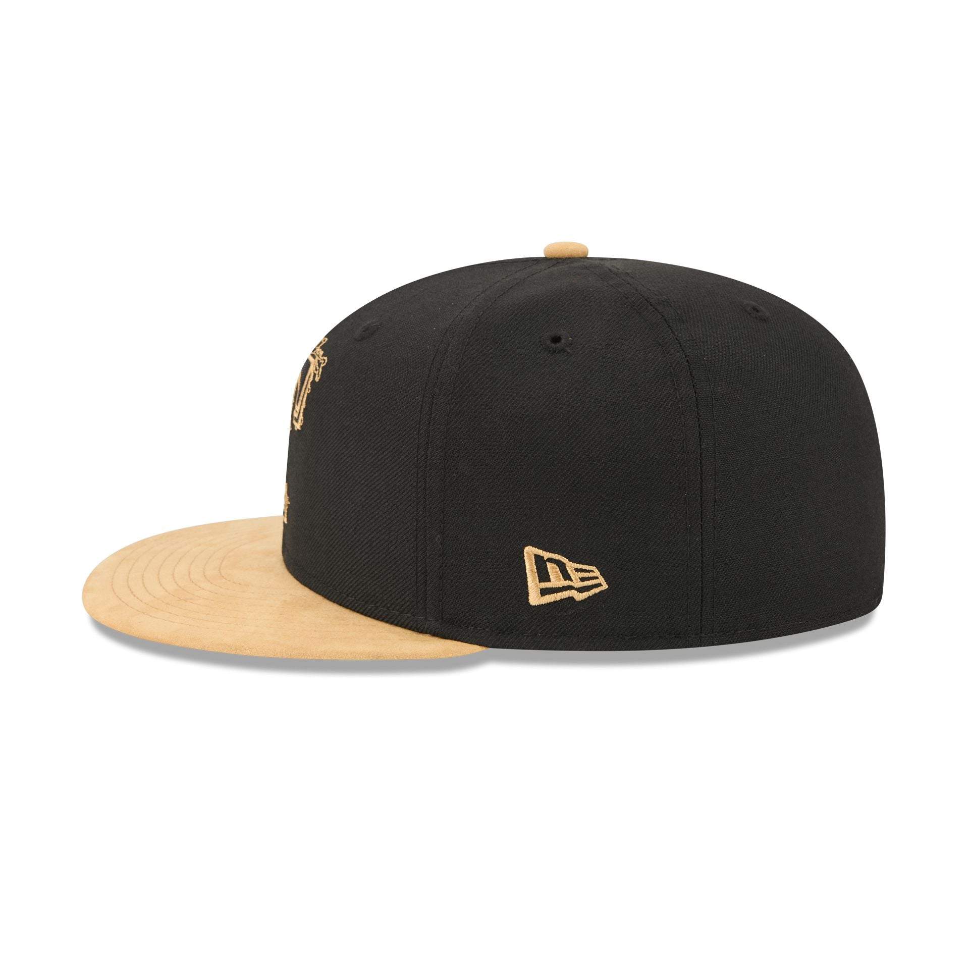 Texas Rangers Black Wool 59FIFTY Fitted Hat - Image 4