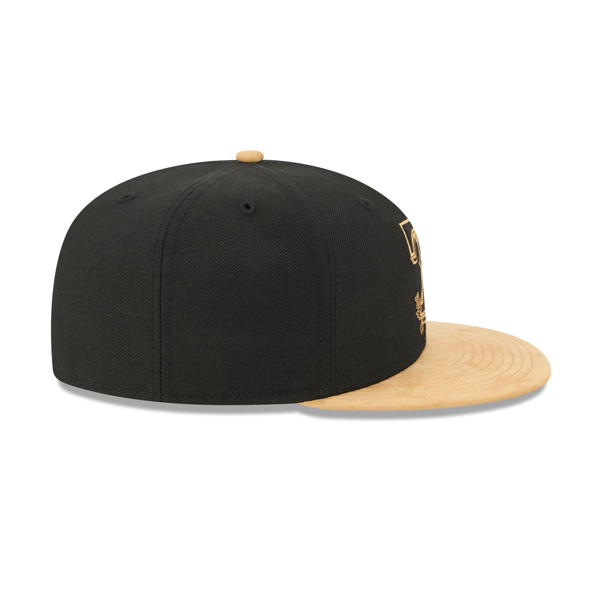 Texas Rangers Black Wool 59FIFTY Fitted Hat - Image 5