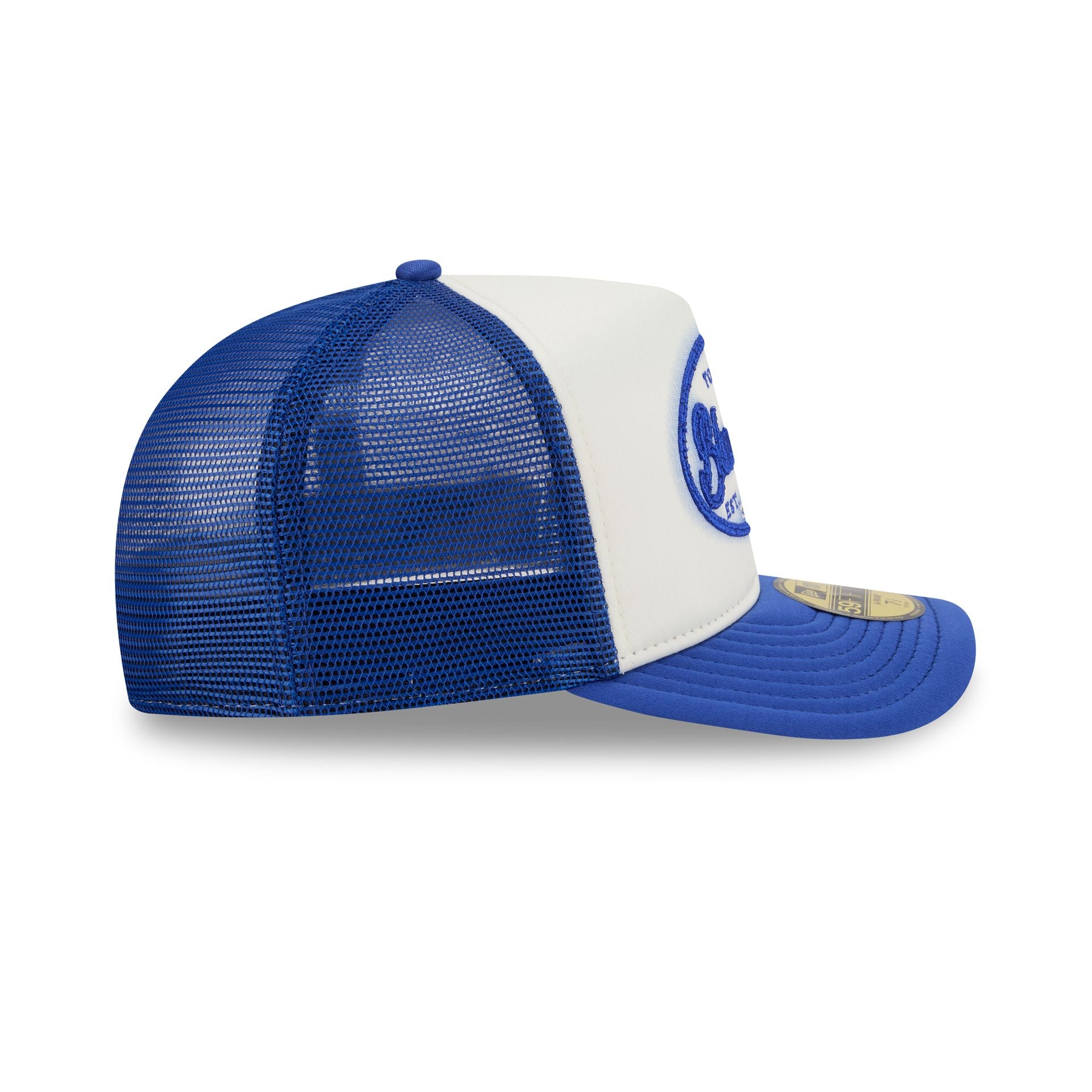 Toronto Blue Jays Chrome 59FIFTY Fitted Trucker Hat - Image 5