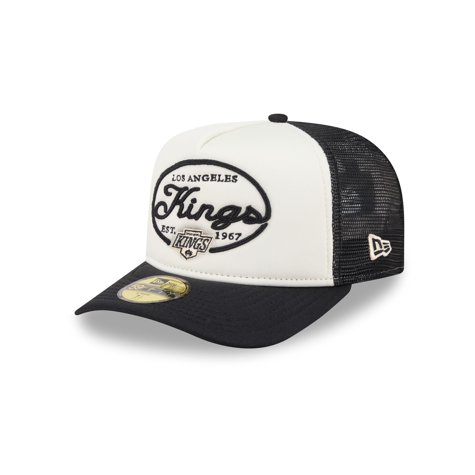 Los Angeles Kings Chrome 59FIFTY Fitted Trucker Hat
