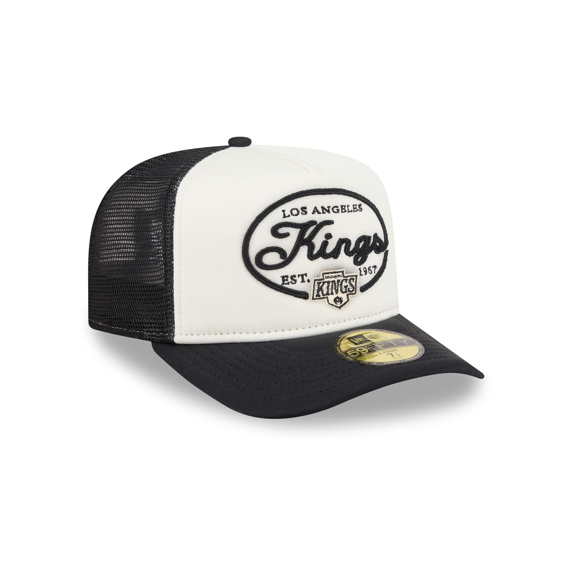 Los Angeles Kings Chrome 59FIFTY Fitted Trucker Hat - Image 3