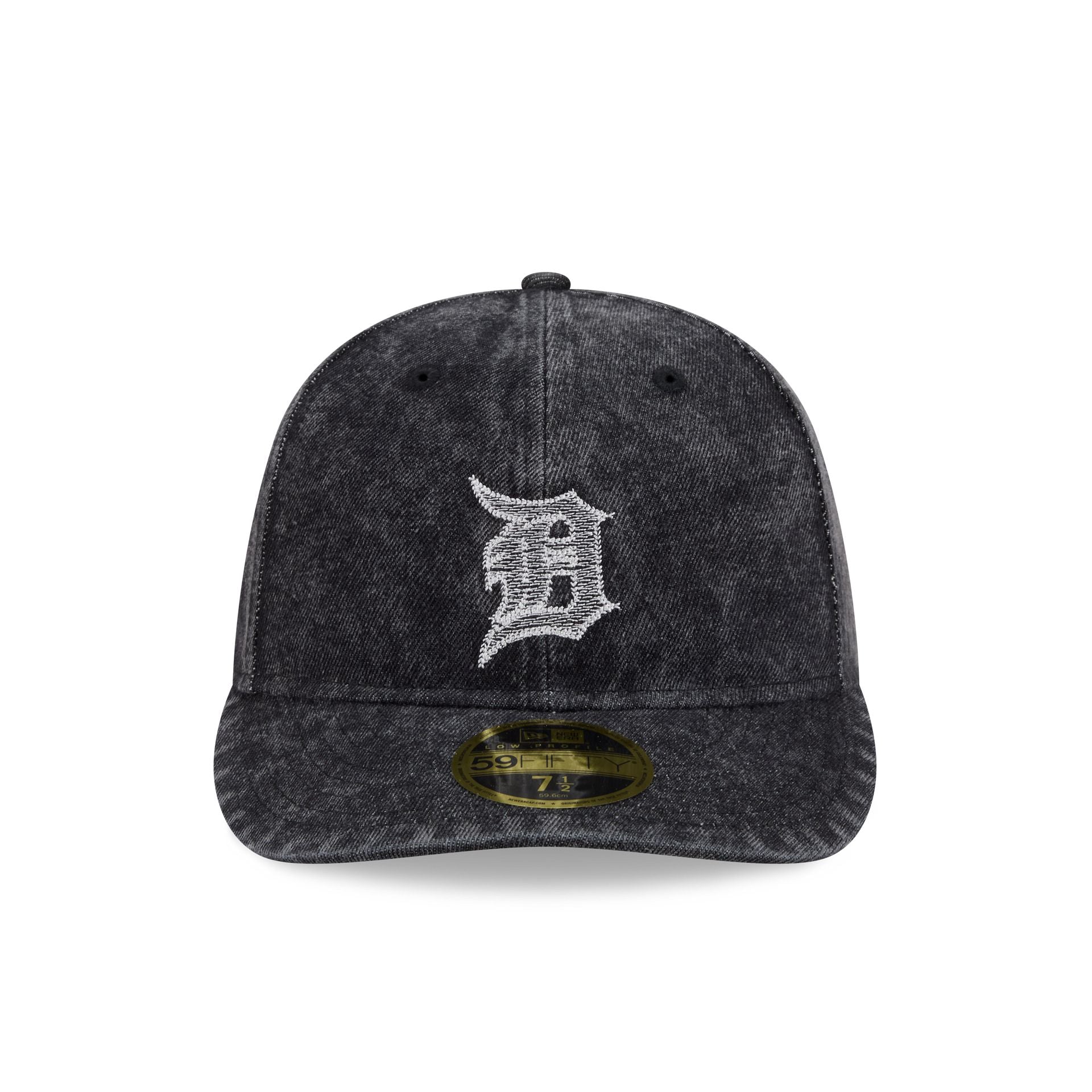 Detroit Tigers Black Denim Low Profile 59FIFTY Fitted Hat - Image 2