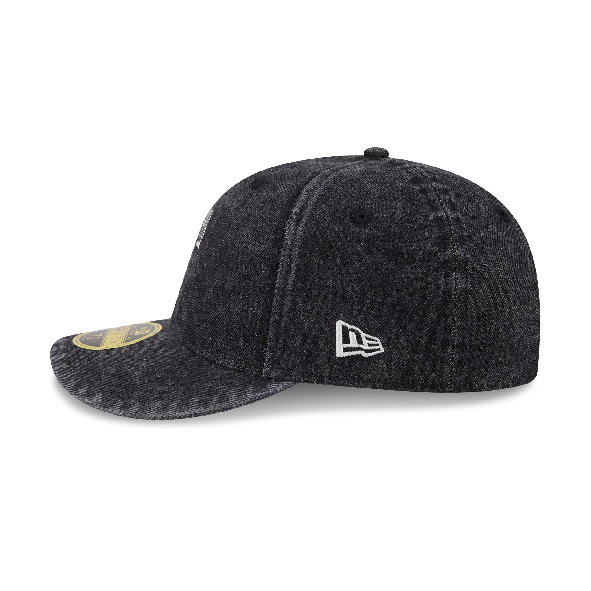 Texas Rangers Black Denim Low Profile 59FIFTY Fitted Hat - Image 4