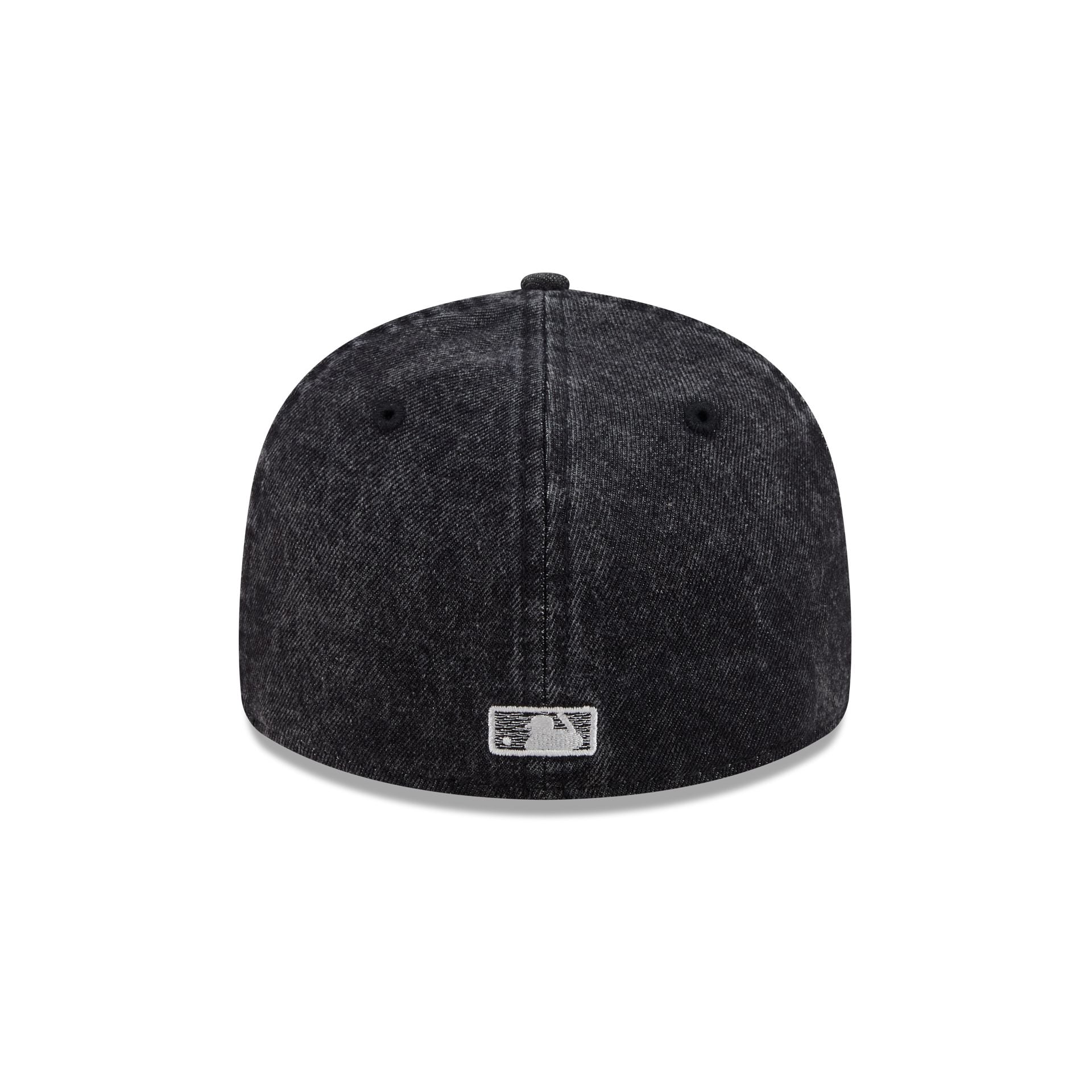 Texas Rangers Black Denim Low Profile 59FIFTY Fitted Hat - Image 6