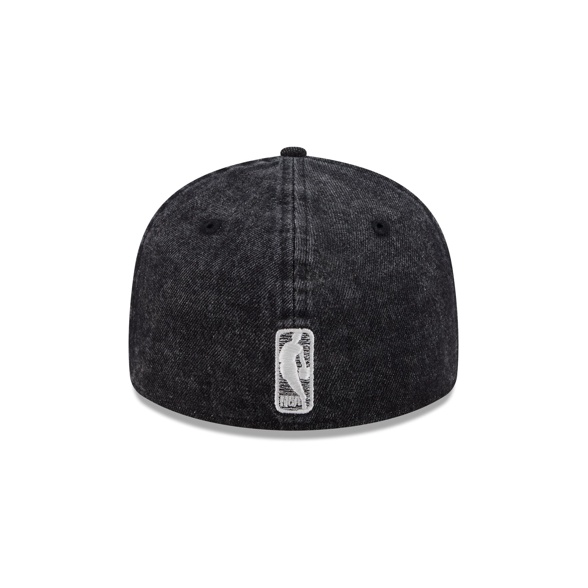 Los Angeles Lakers Black Denim Low Profile 59FIFTY Fitted Hat - Image 6
