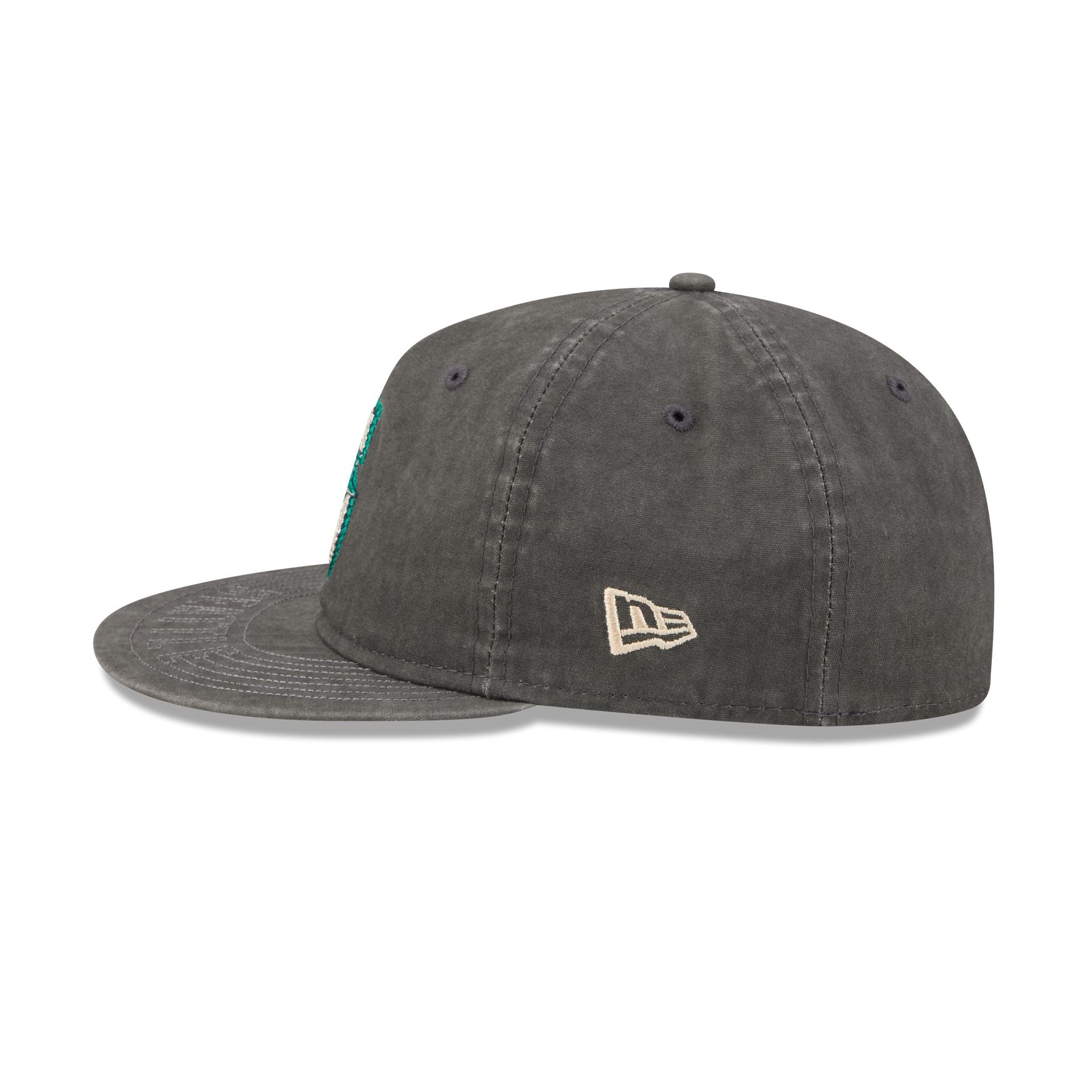 Seattle Mariners Visor Stitch Retro Crown 59FIFTY Fitted Hat - Image 4