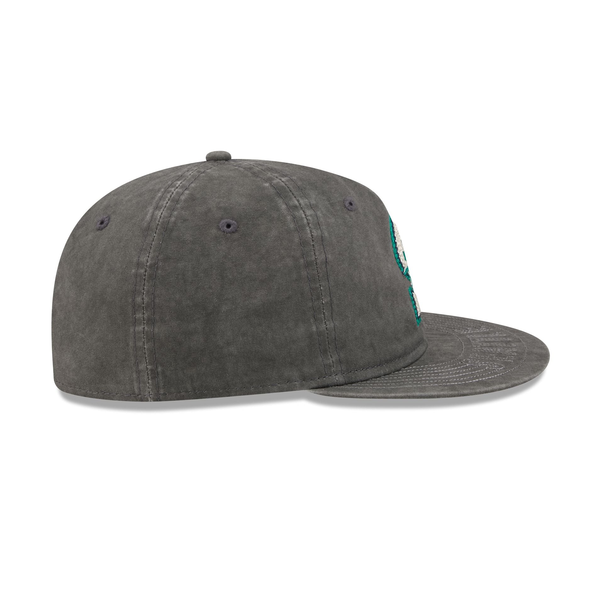 Seattle Mariners Visor Stitch Retro Crown 59FIFTY Fitted Hat - Image 5