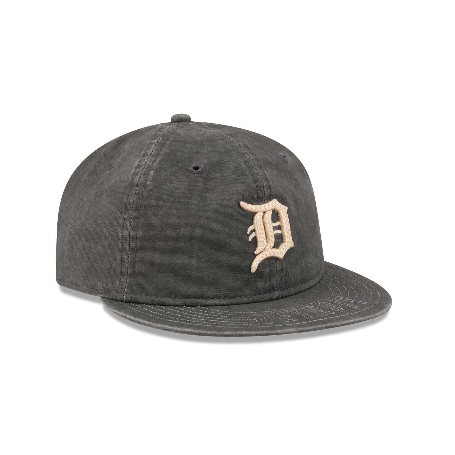 Detroit Tigers Visor Stitch Retro Crown 59FIFTY Fitted Hat - Image 3