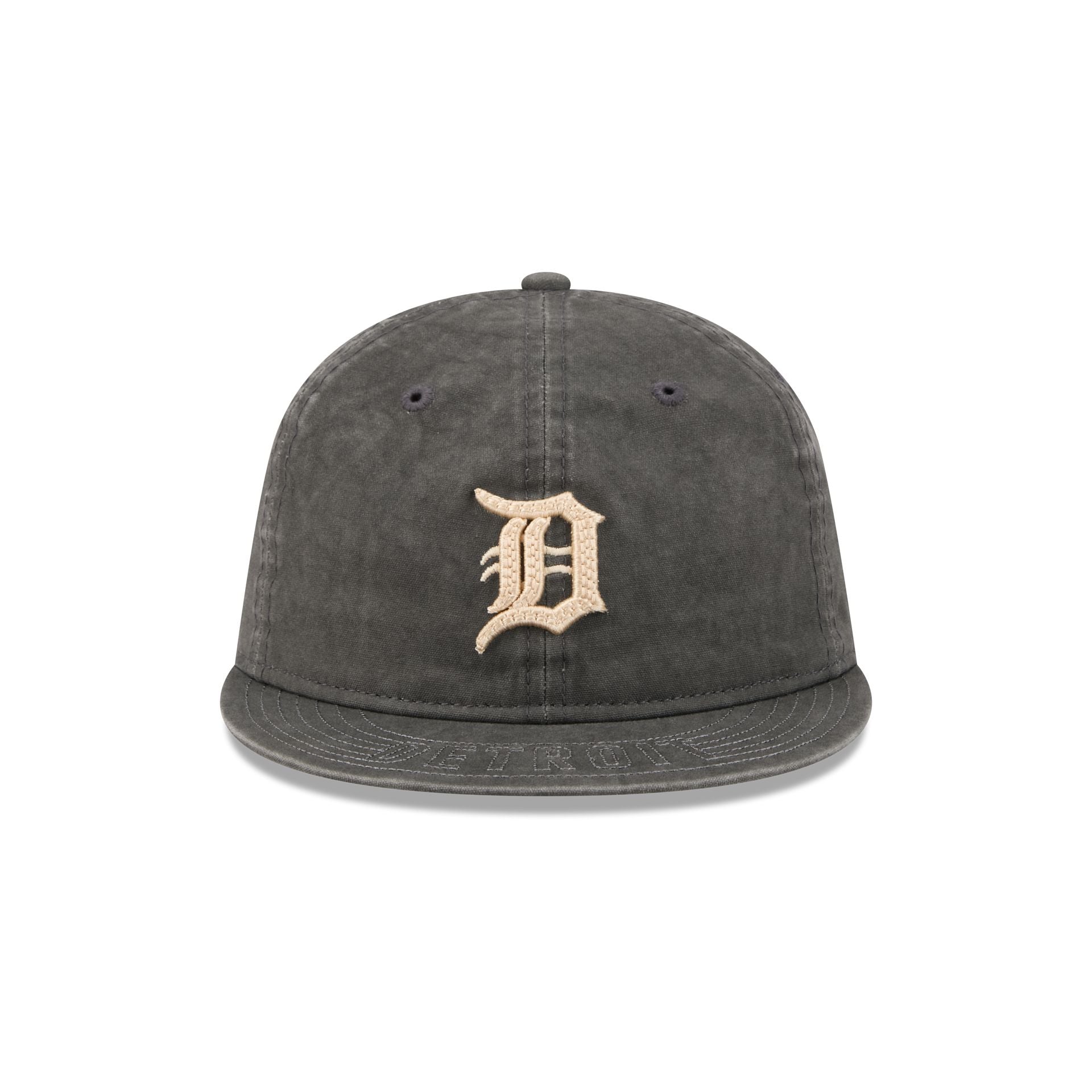 Detroit Tigers Visor Stitch Retro Crown 59FIFTY Fitted Hat - Image 2