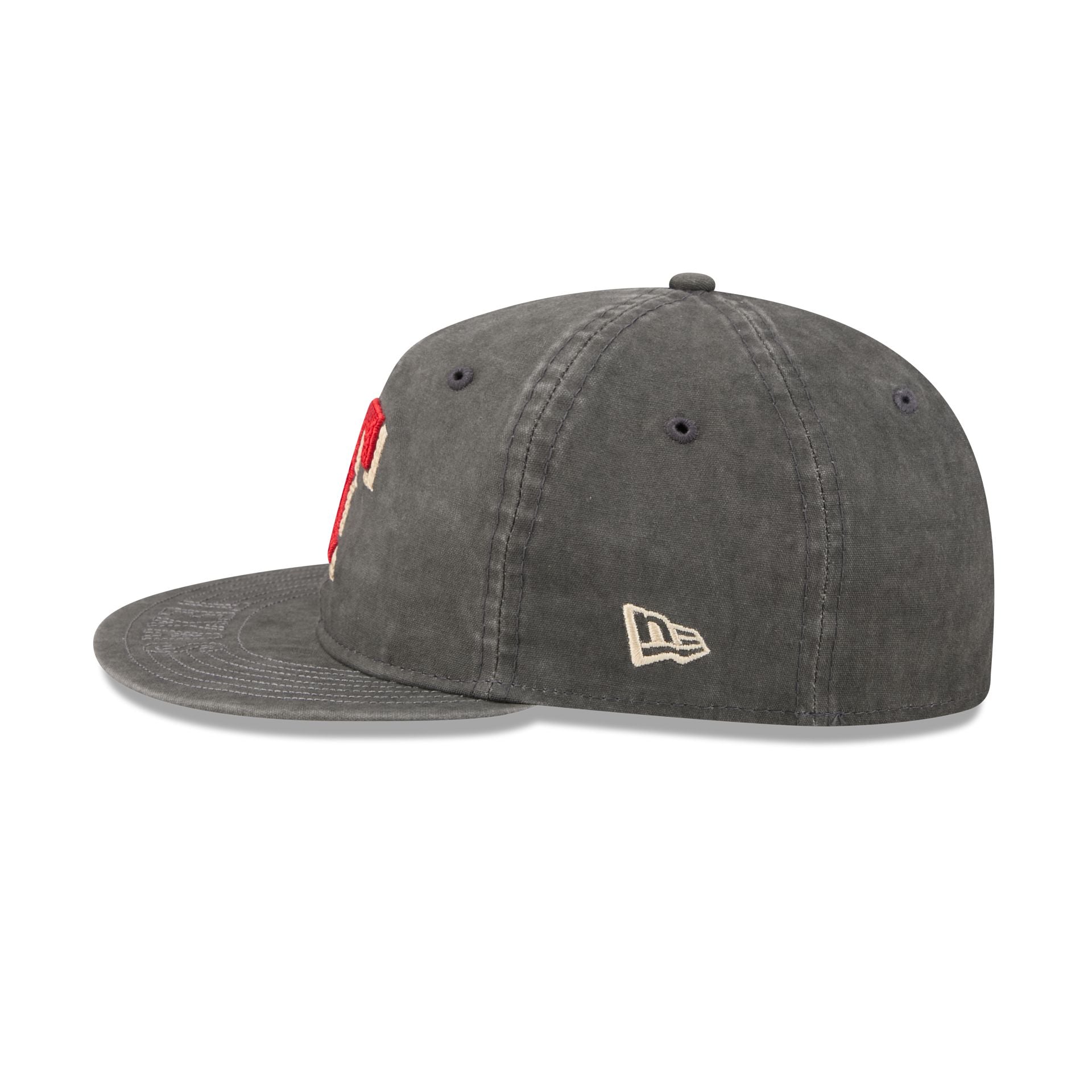 Texas Rangers Visor Stitch Retro Crown 59FIFTY Fitted Hat - Image 4