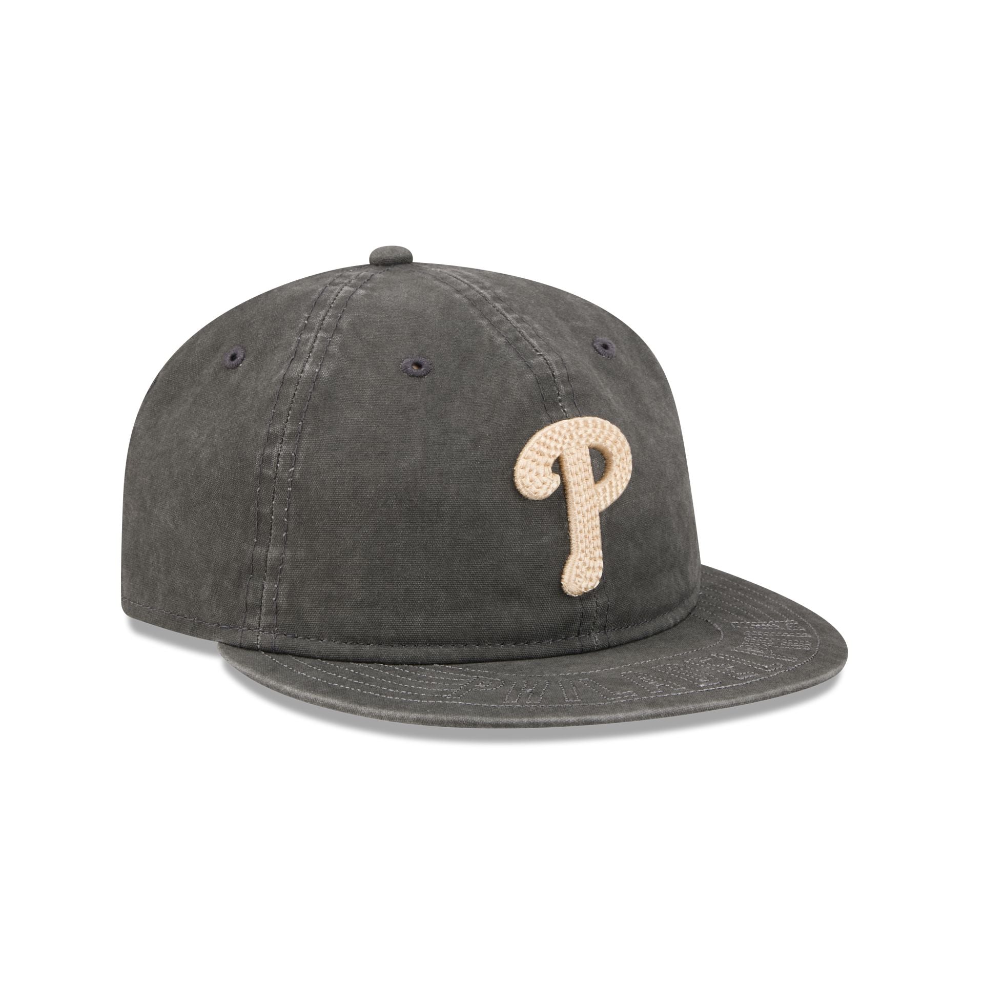 Philadelphia Phillies Visor Stitch Retro Crown 59FIFTY Fitted Hat - Image 3