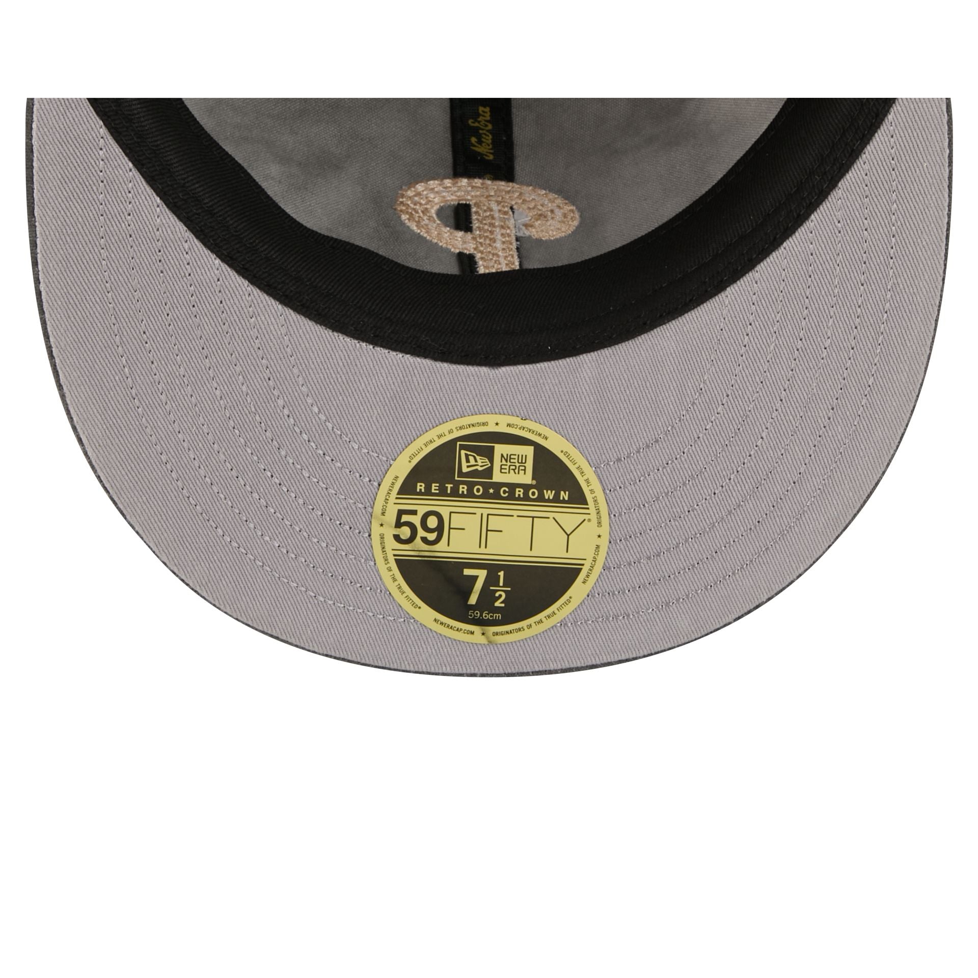 Philadelphia Phillies Visor Stitch Retro Crown 59FIFTY Fitted Hat - Image 7