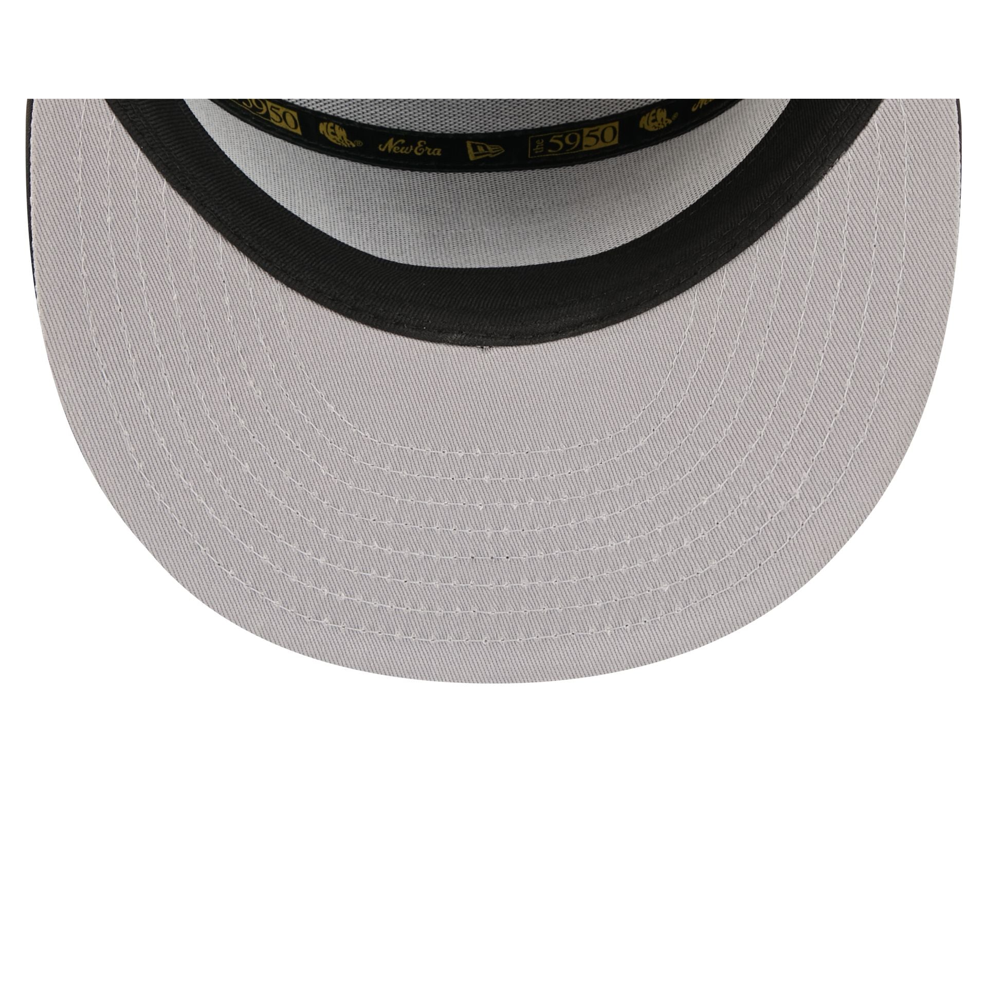 Kansas City Chiefs Gold Logo Rope Split Panel 59FIFTY Fitted Hat - Image 7
