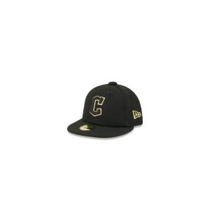 Cleveland Guardians Gold Logo Mini 59FIFTY Fitted Hat