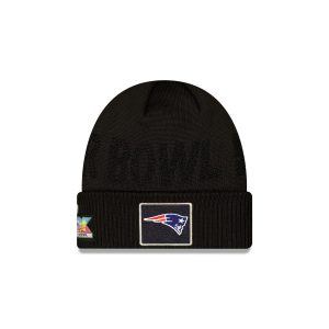 New England Patriots Super Bowl LX Sideline Beanie Hat