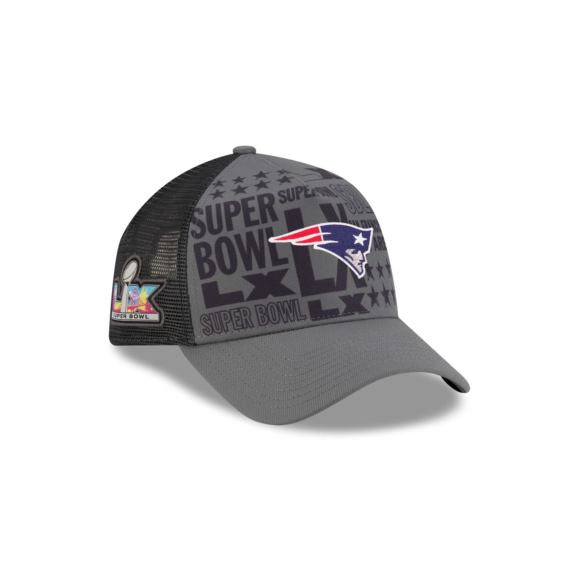 New England Patriots Super Bowl LX Participation 9FORTY A-Frame Trucke