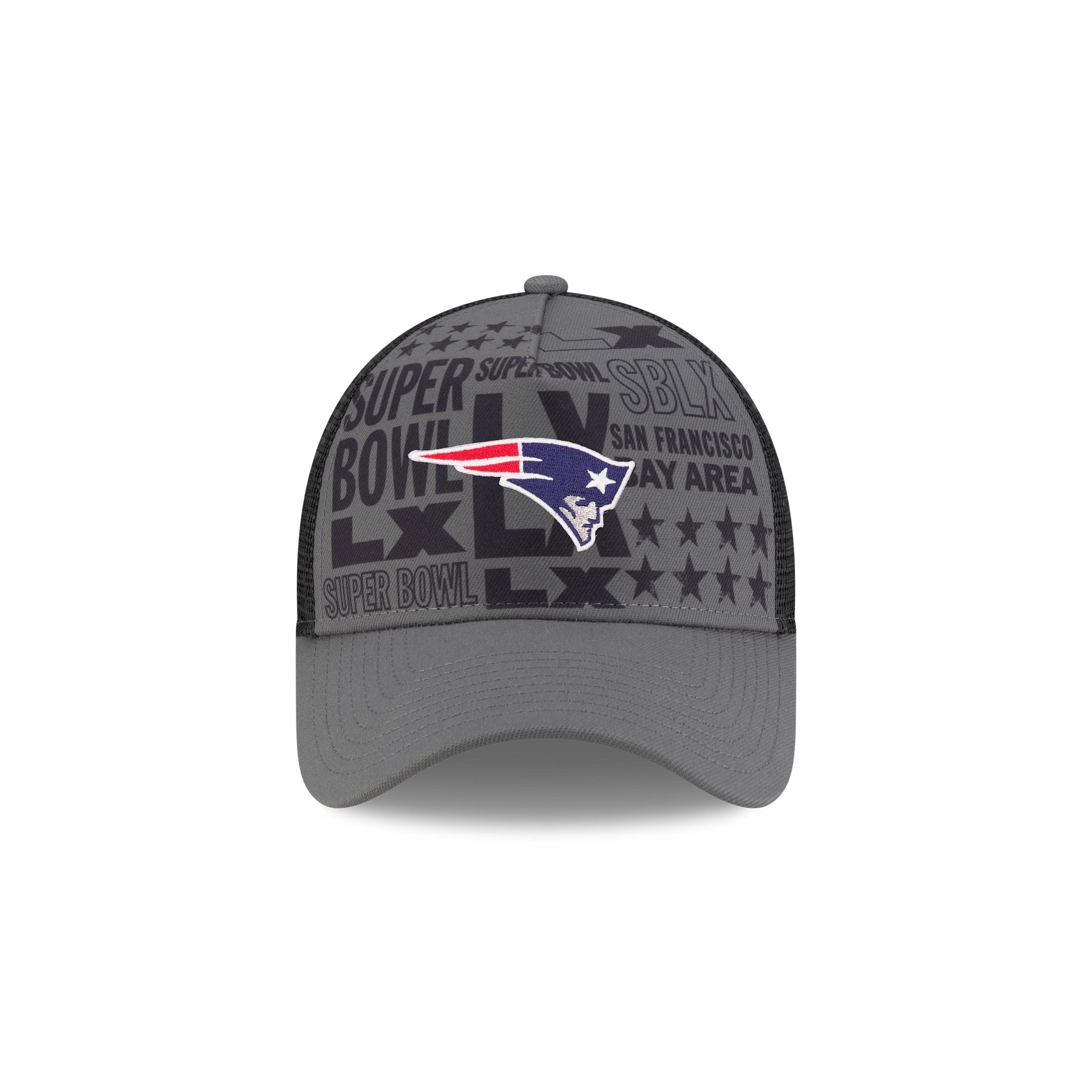 New England Patriots Super Bowl LX Participation 9FORTY A-Frame Trucke - Image 2