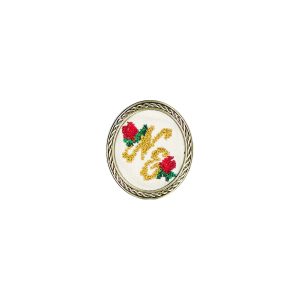 New Era Cap Floral Stitch Pin