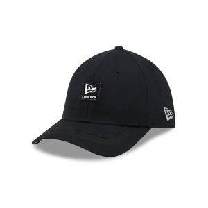 New Era Cap Black Cotton 39THIRTY M-Crown Stretch Fit Hat