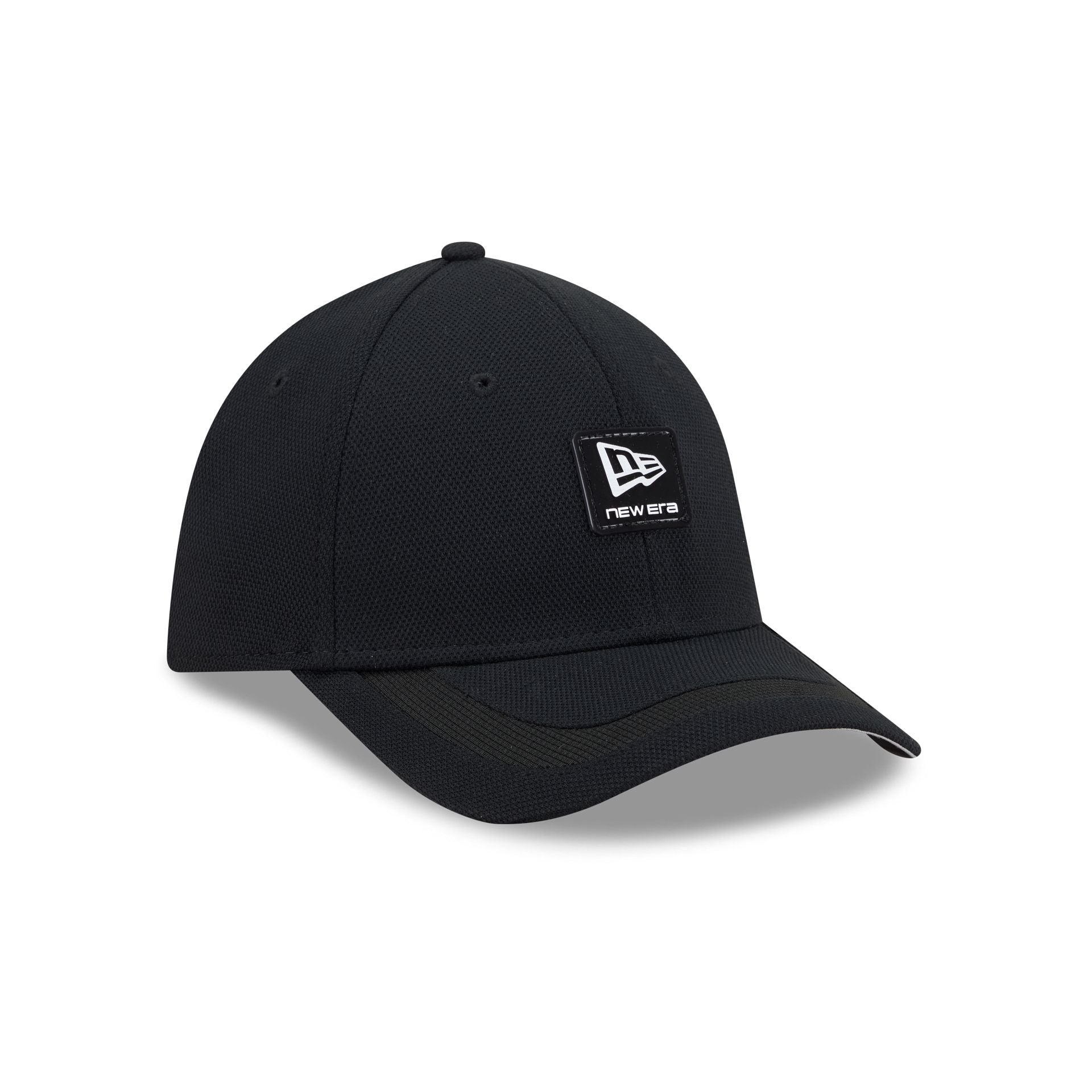 New Era Cap Black Cotton 39THIRTY M-Crown Stretch Fit Hat - Image 3