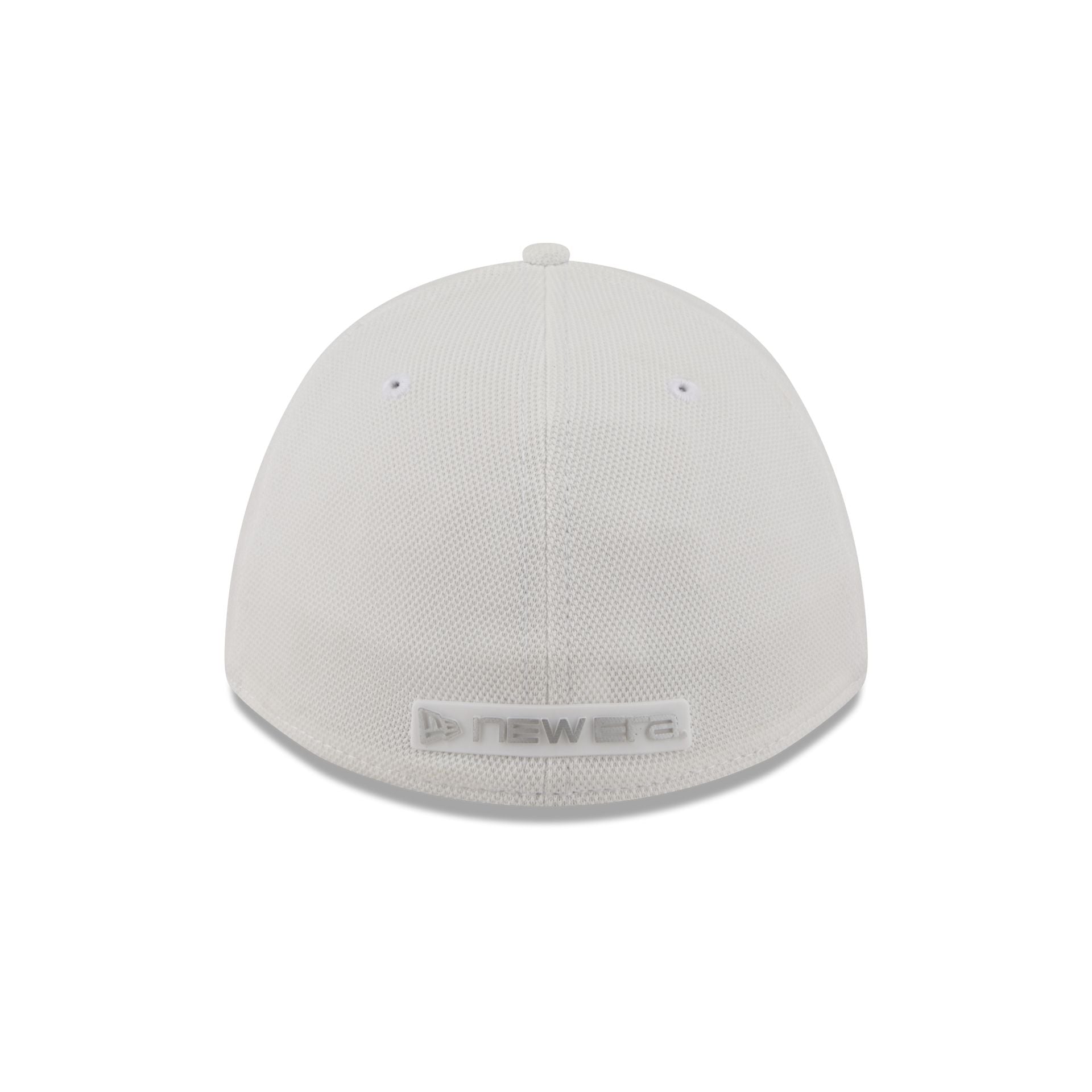 New Era Cap White Cotton 39THIRTY M-Crown Stretch Fit Hat - Image 6