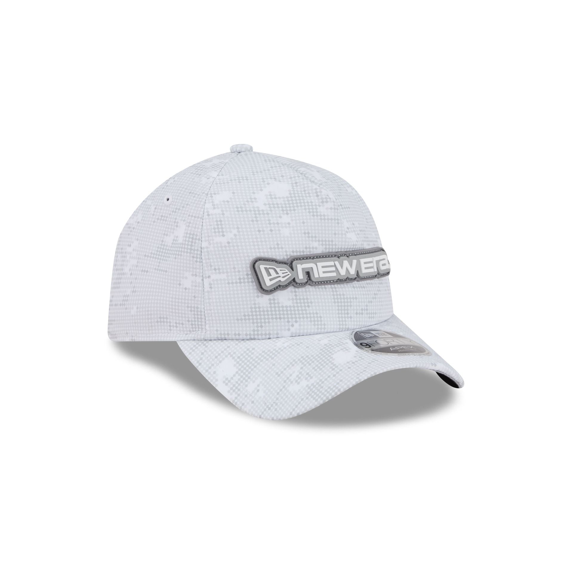 New Era Cap White Digi Camo 9FORTY APEX Adjustable Hat - Image 3