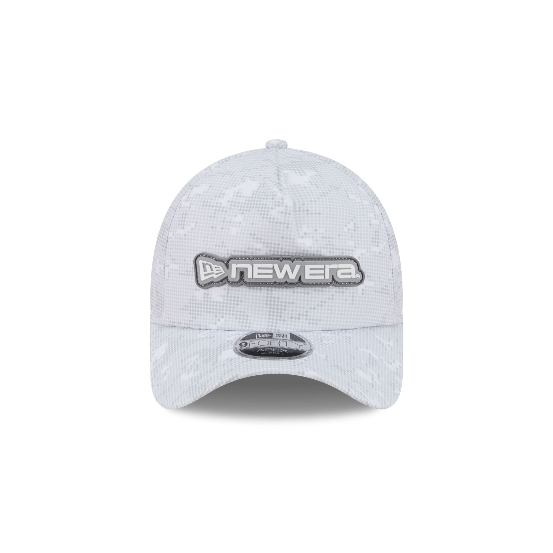 New Era Cap White Digi Camo 9FORTY APEX Adjustable Hat - Image 2