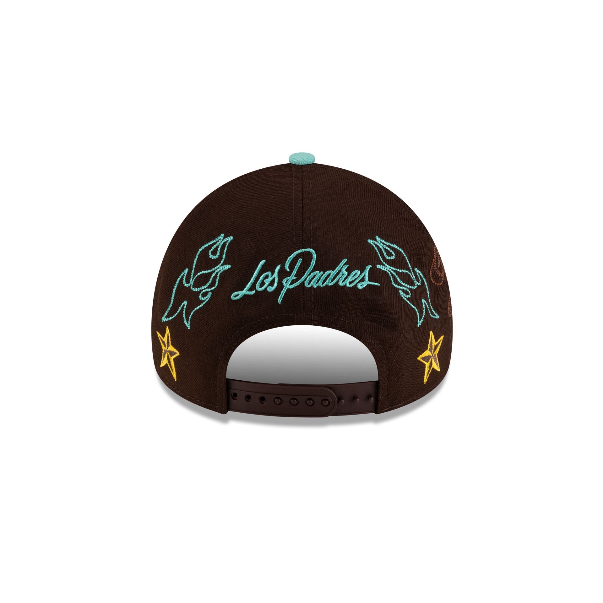 R??tulos Bautista x San Diego Padres Wordmark 9FORTY A-Frame Snapback Hat - Image 6