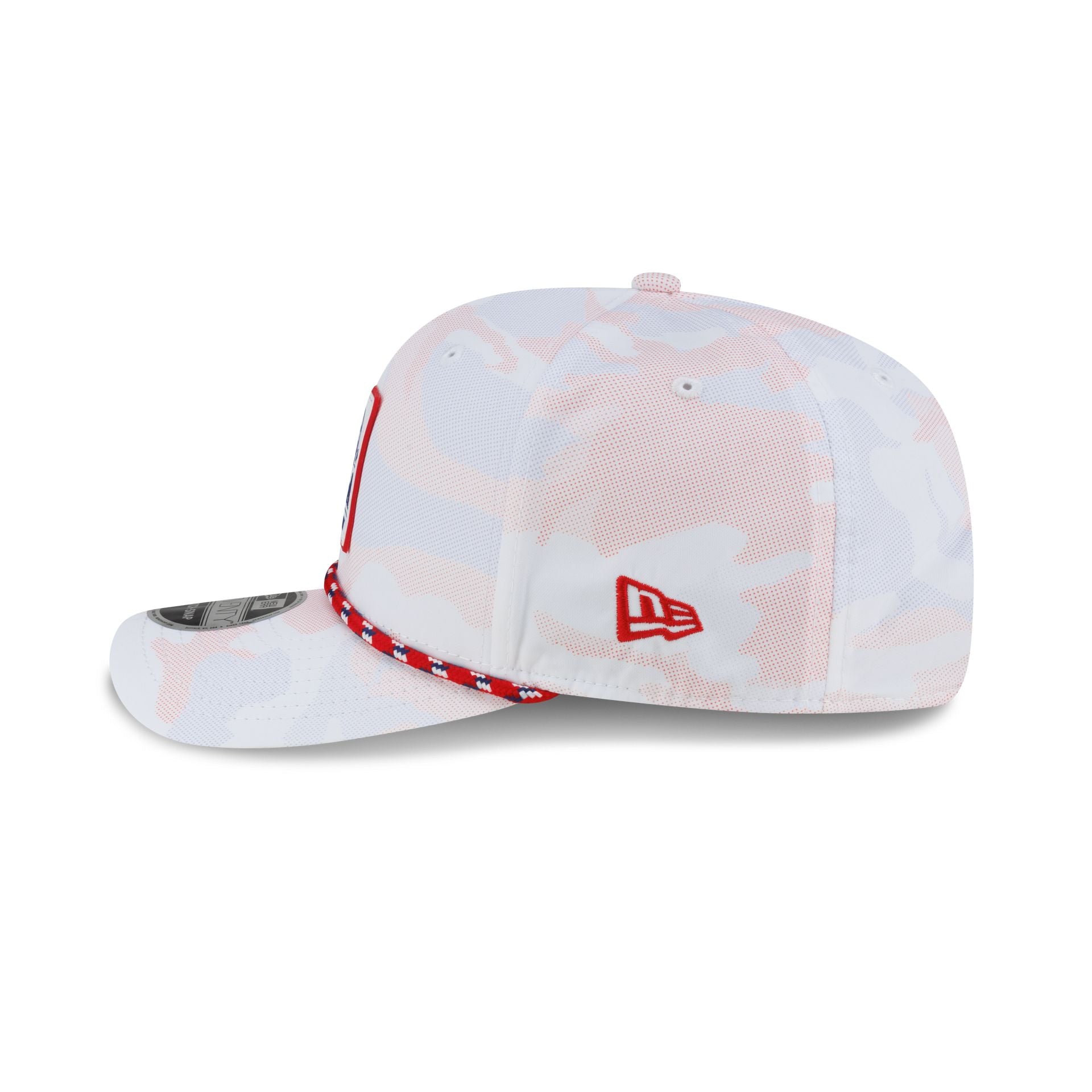 2026 PGA Championship Aronimink Scarlet Camo 9SEVENTY Stretch-Snap Hat - Image 4