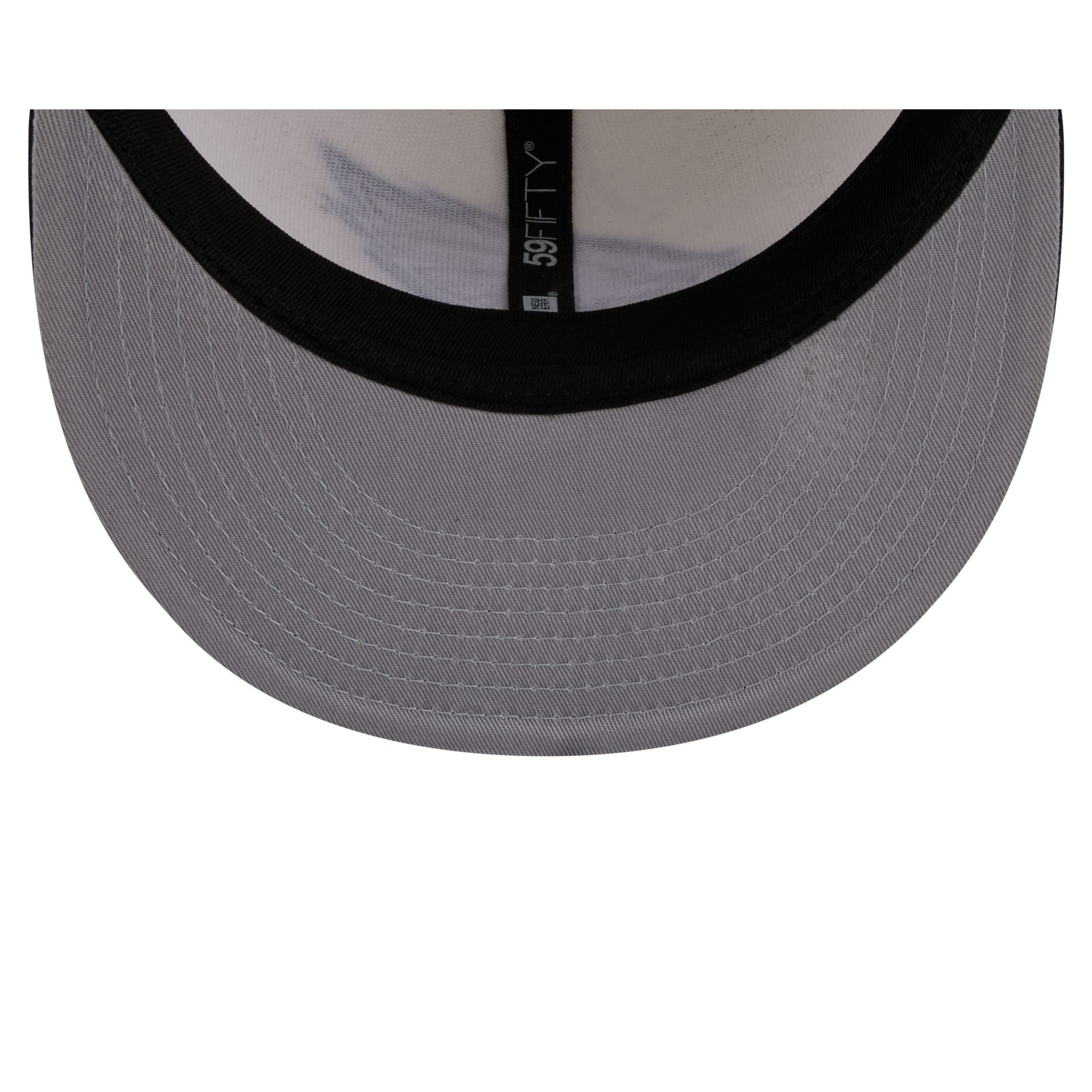 Philadelphia Eagles Chrome White Basic 59FIFTY Fitted Hat - Image 7