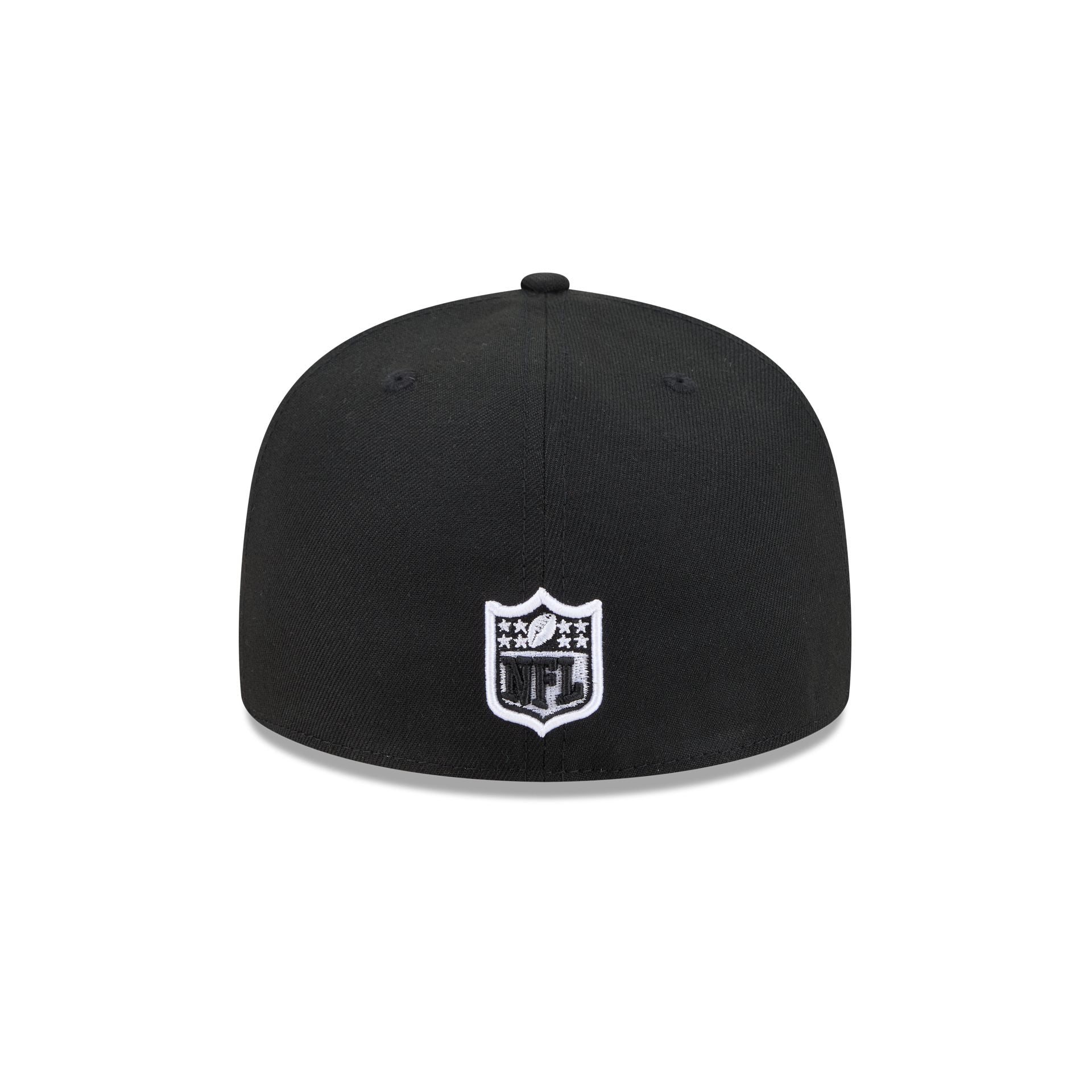 Seattle Seahawks Black and White Basic 59FIFTY Fitted Hat - Image 6