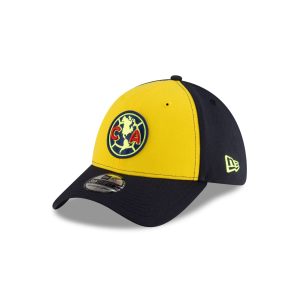 Club Am??rica Cyber Yellow 39THIRTY Stretch Fit Hat