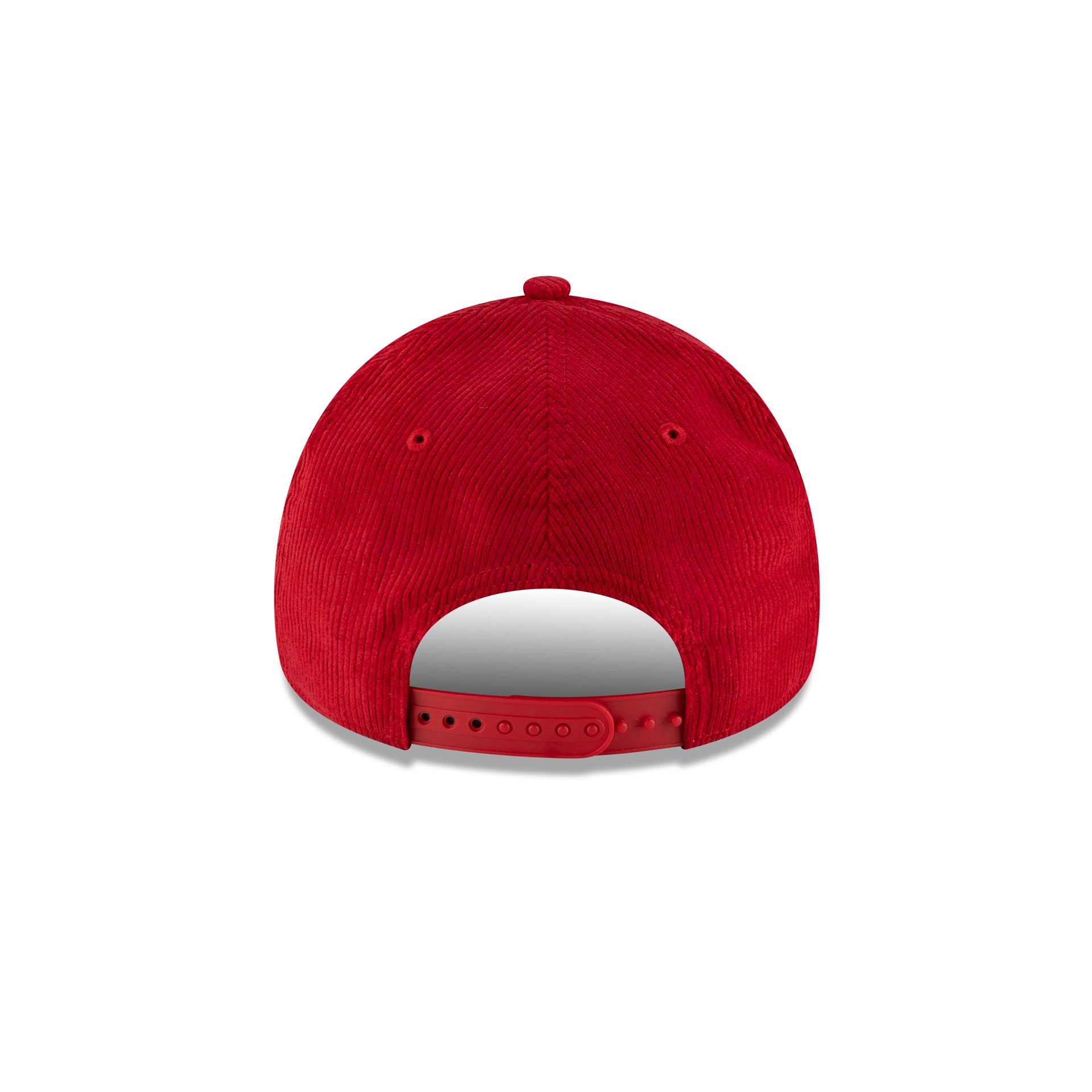 Buffalo Bills Red Corduroy 9FORTY A-Frame Snapback Hat - Image 6