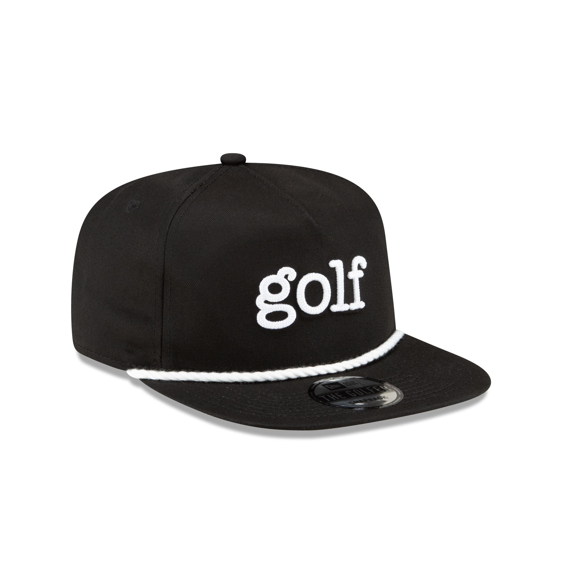 New Era Golf Black Golfer Hat - Image 3