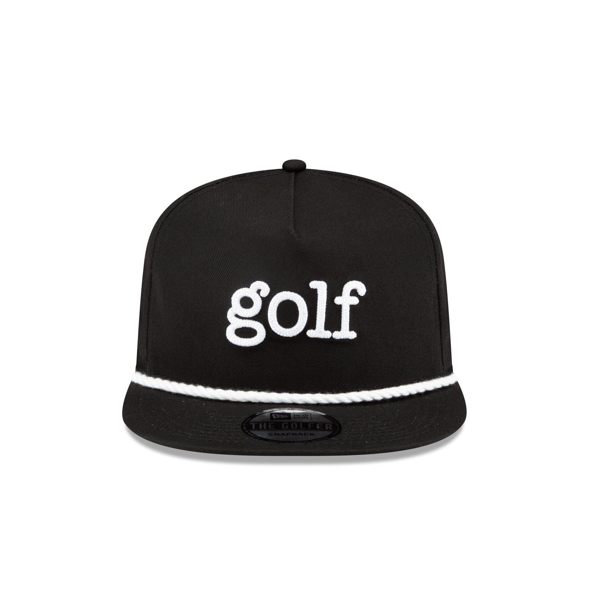 New Era Golf Black Golfer Hat - Image 2