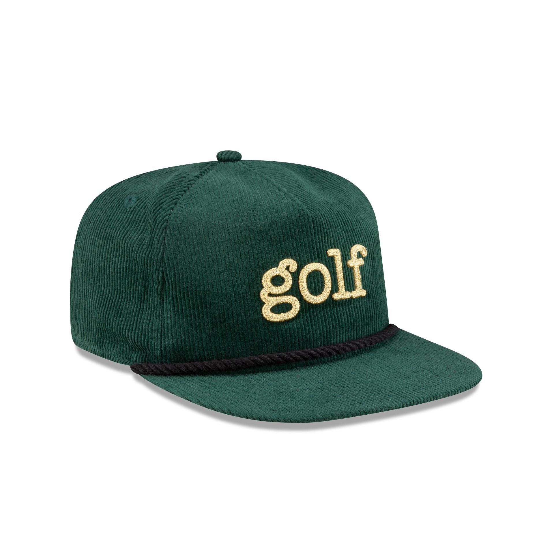 New Era Golf Green Corduroy Golfer Hat - Image 3