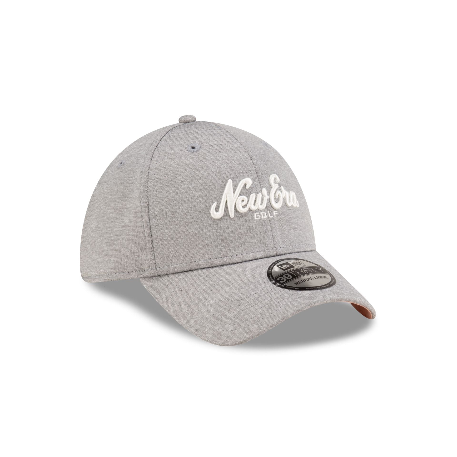 New Era Golf Script Gray 39THIRTY Stretch Fit Hat - Image 3