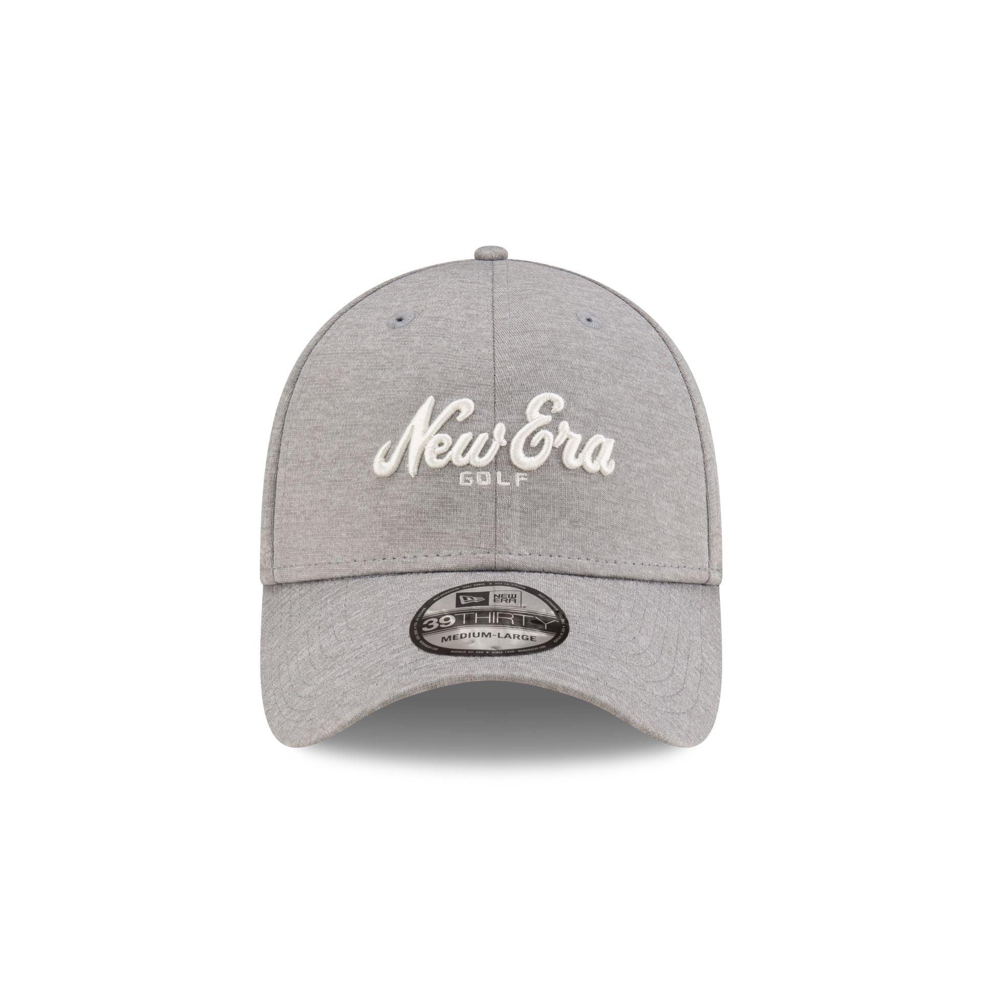 New Era Golf Script Gray 39THIRTY Stretch Fit Hat - Image 2