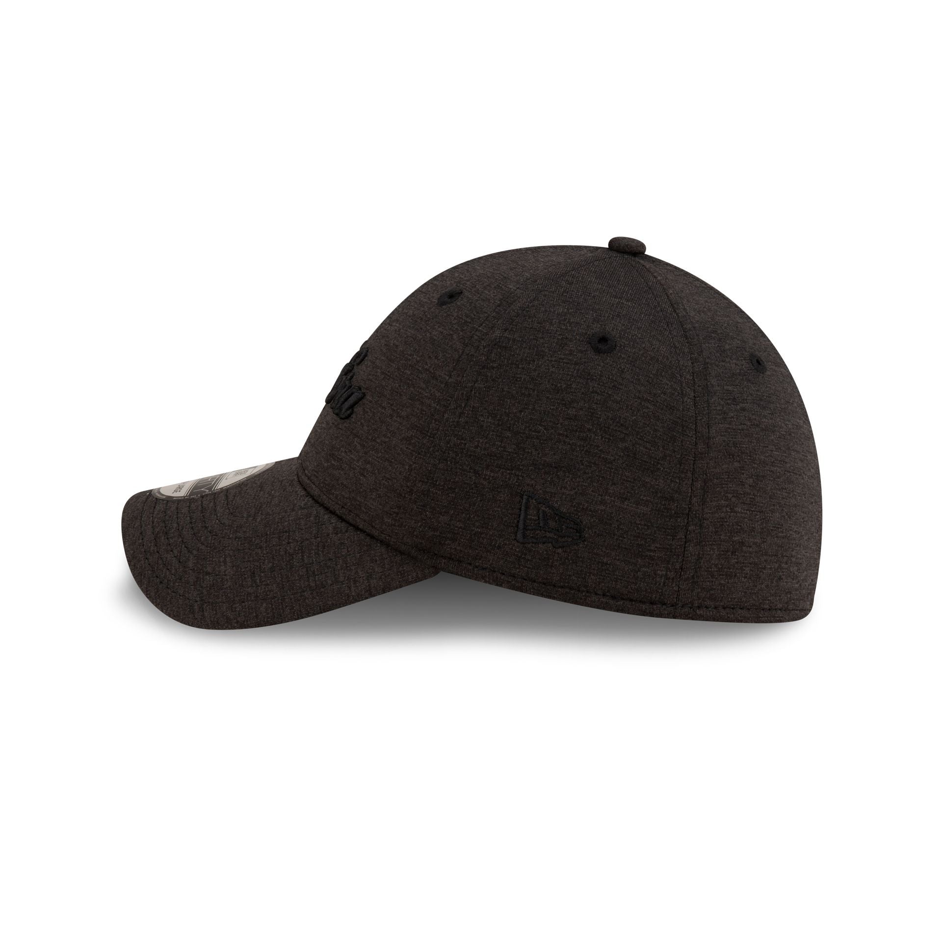 New Era Golf Script Black 39THIRTY Stretch Fit Hat - Image 4