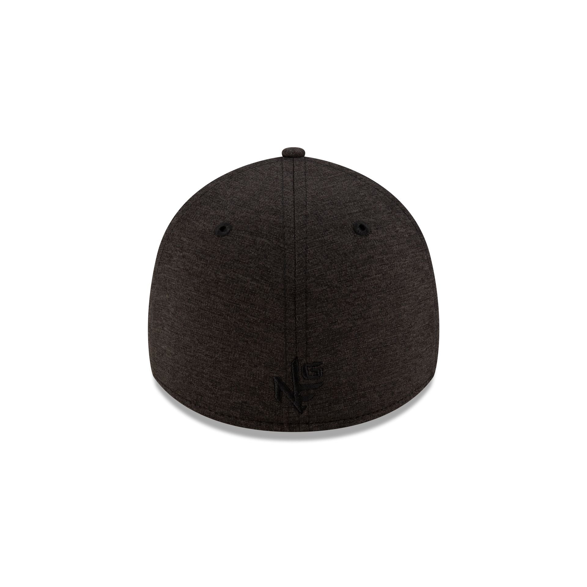 New Era Golf Script Black 39THIRTY Stretch Fit Hat - Image 6