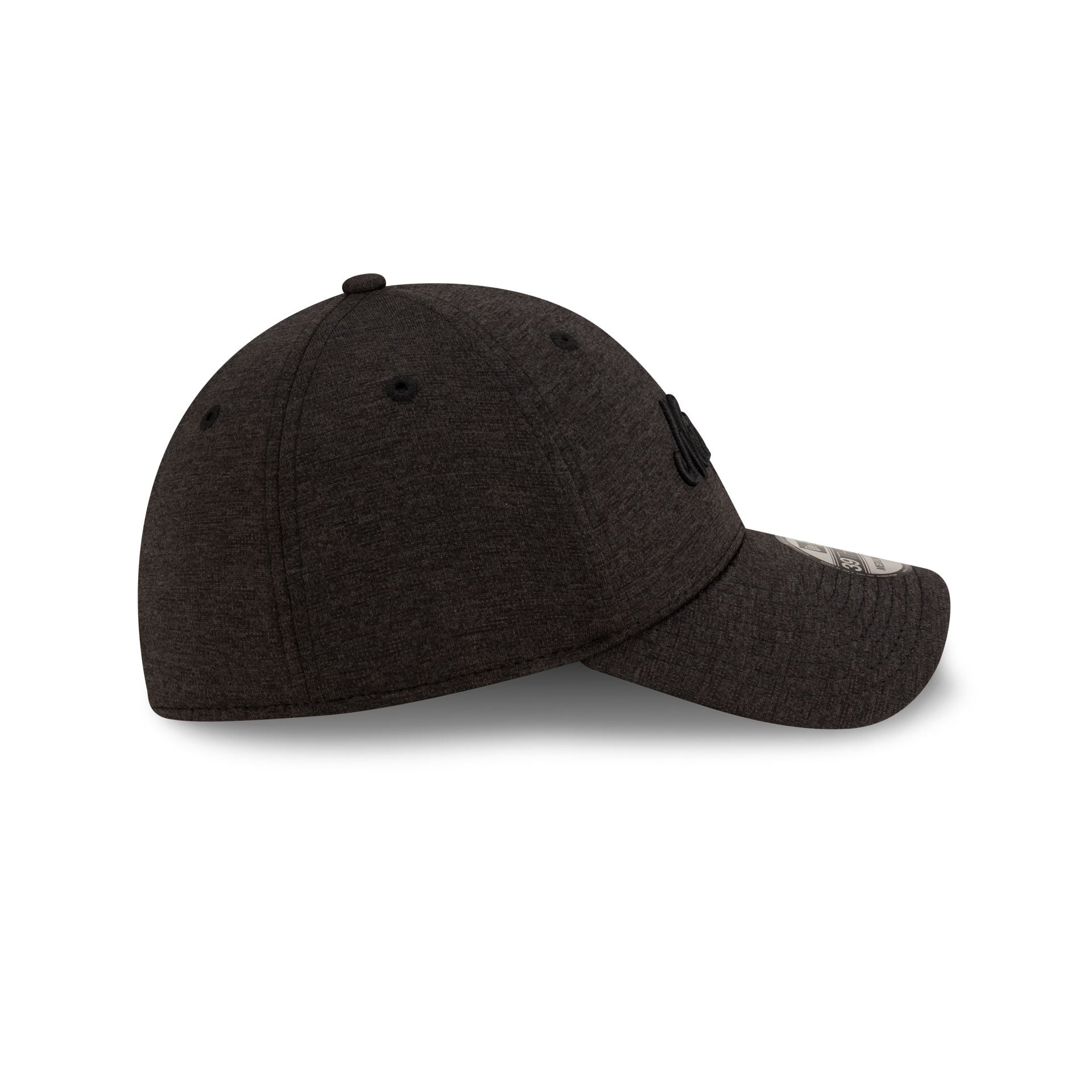 New Era Golf Script Black 39THIRTY Stretch Fit Hat - Image 5